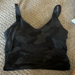 Lululemon align tank in black camo